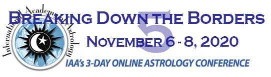 Breaking Down the Borders, Nov 6-8 virtual astrology conference