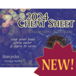 Starcycles 2024 Cheat Sheet by Georgia Stathis